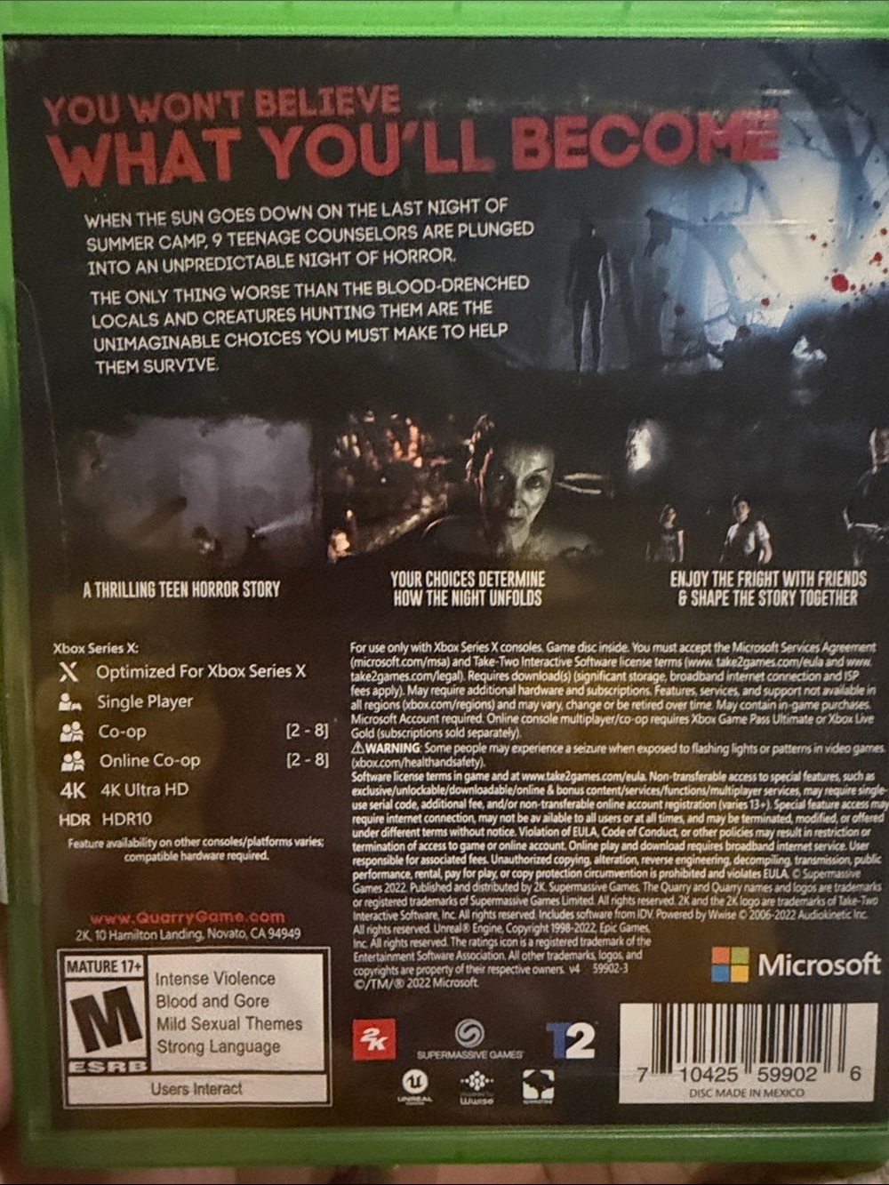 Watch Dogs: Legion & The Quarry Xbox One/Xbox Series X Game - Black, Green - Picture 8 of 11